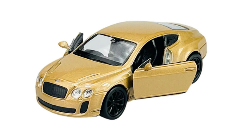 Welly Bentley Continental Supersports 1:34 zlaté